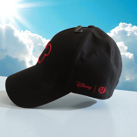 Disney x lululemon Structured Classic Ball Cap, Black, Adjustable, NWT - Picture 5 of 14